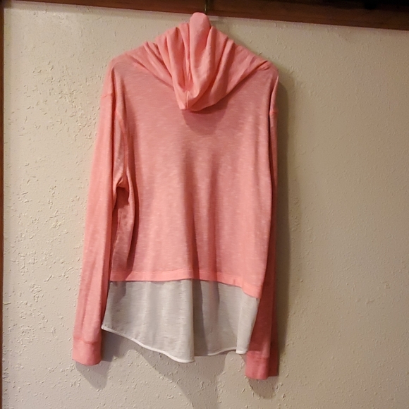 Cowl neck hoodie - Picture 2 of 2